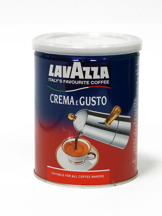 КОФЕ МОЛОТЫЙ "LAVAZZA CREMA E GUSTO GUSTO DOLCE", 250 Г Ж/Б