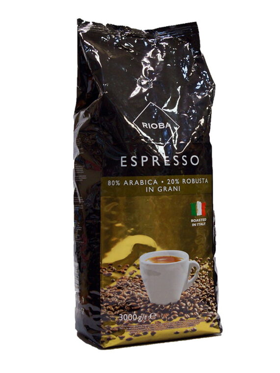 КОФЕ В ЗЕРНАХ "RIOBA GOLD" 3 кг