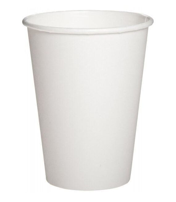 Бумажный белый стакан 500 мл