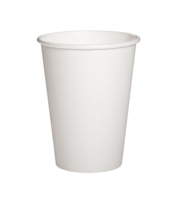 Бумажный белый стакан 175 мл