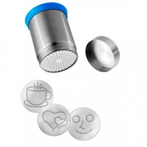 Декоратор для какао с 4-ма сменными узорами (МОТТА)