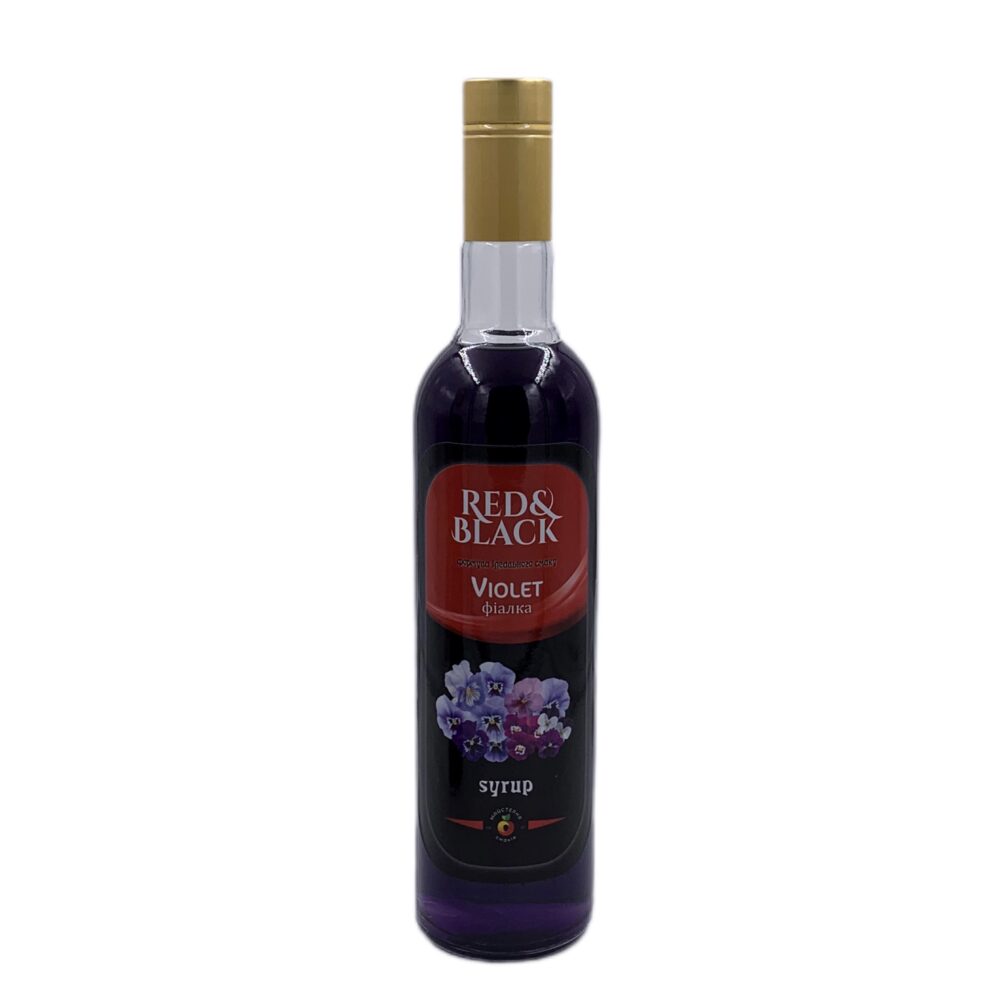 фіалка Купить СИРОП RED&BLACK “ФІАЛКА”, 0,7 Л (0,9 КГ) в Украиине недорого