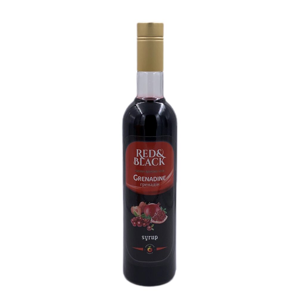 гранадін Купить СИРОП RED&BLACK “ГРЕНАДІН”, 0,7 Л (0,9 КГ) в Украиине недорого