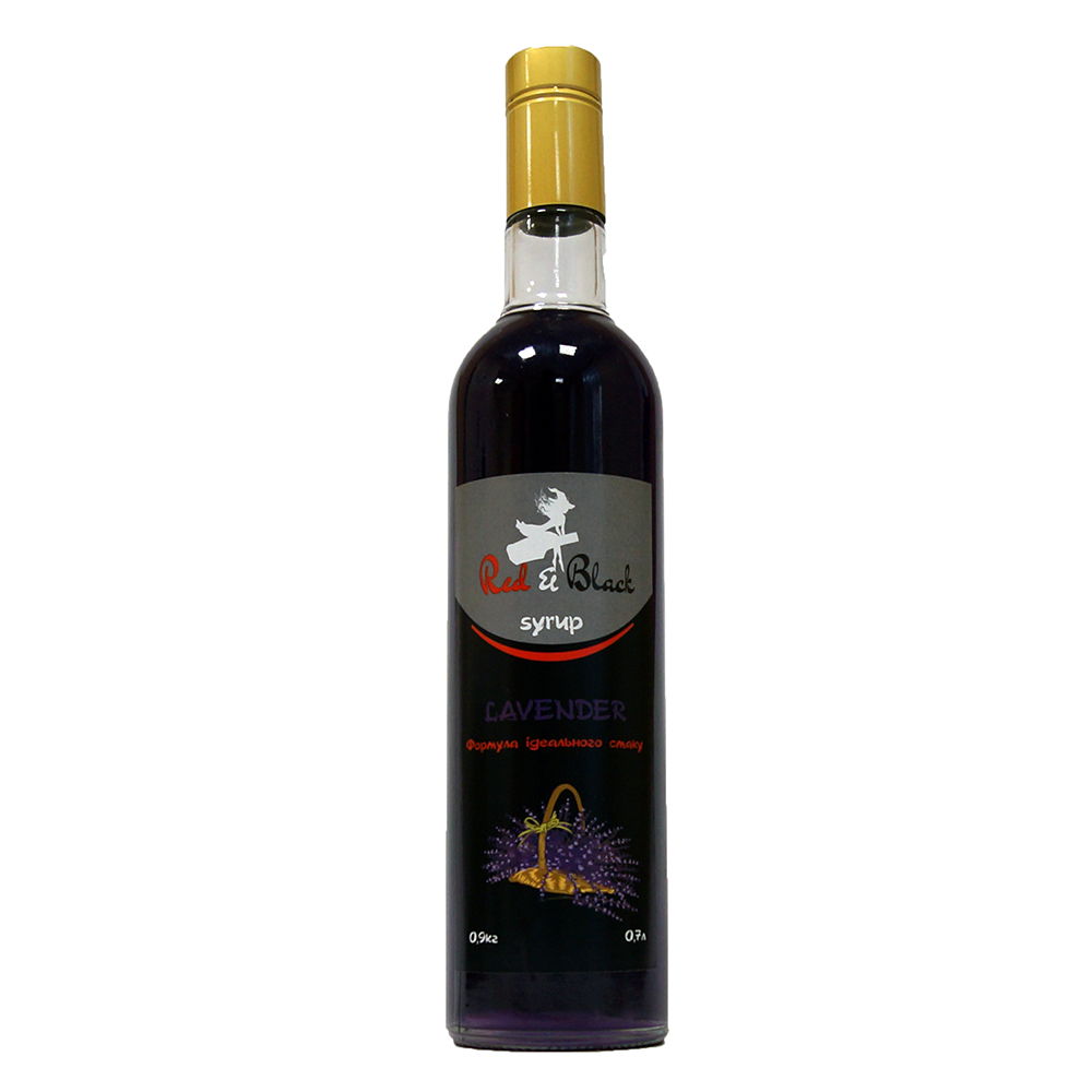 Сироп Лаванда ТМ "Red & Black"