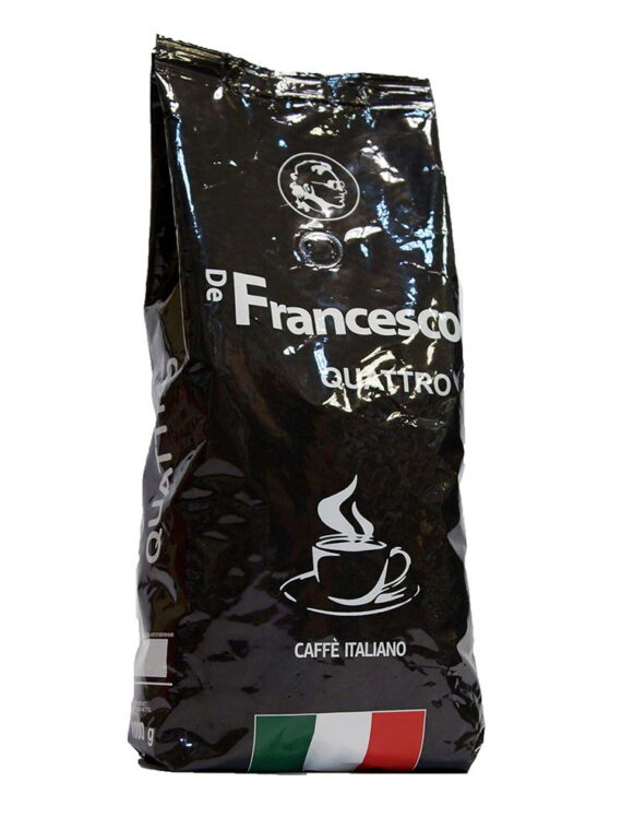 КОФЕ В ЗЕРНАХ "DE FRANCESCO QUATTRO"