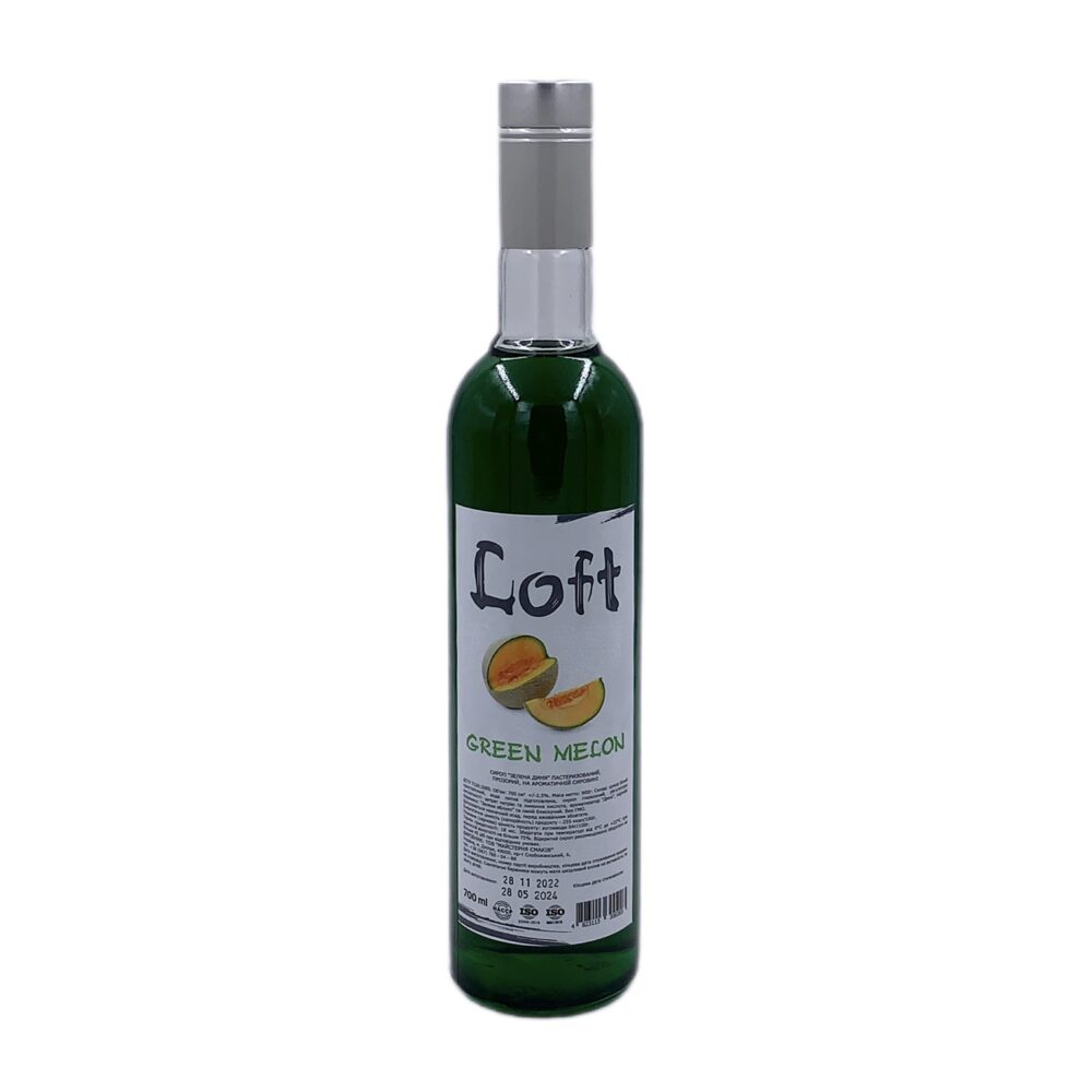 зелена диня Купить СИРОП LOFT (ЛОФТ) «ЗЕЛЁНАЯ ДЫНЯ», 0.7 Л (0.9 КГ) в Украиине недорого