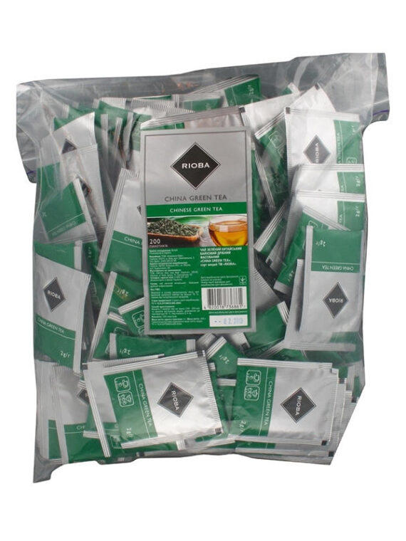 чай зеленый пакетированный риоба