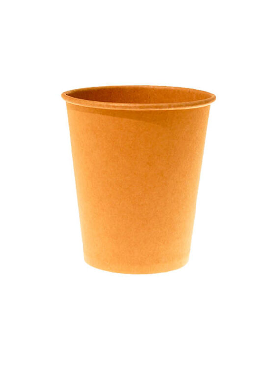 Стакан однослойный крафт 185 мл