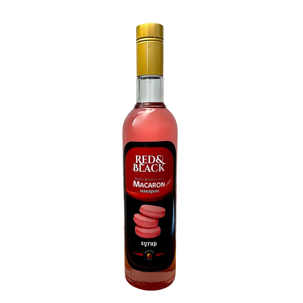 макарон Купить СИРОП RED&BLACK “МАКАРОН”, 0,7 Л (0,9 КГ) в Украиине недорого